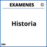 Examenes Historia