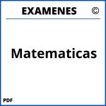 Examenes Matematicas