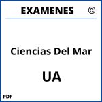 Examenes Ciencias Del Mar UA