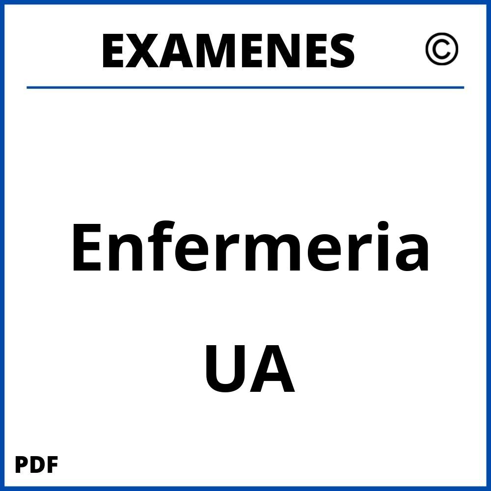 Examenes UA Universidad de Alicante