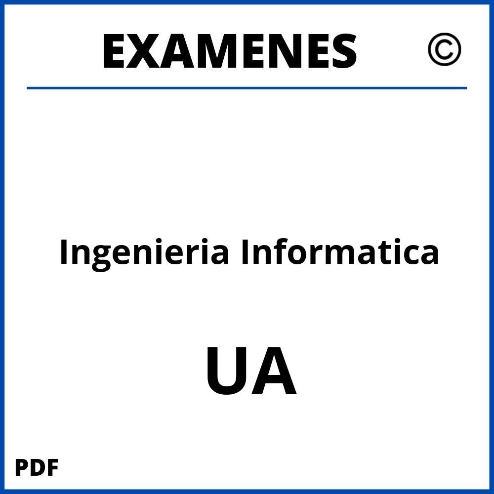 Examenes UA Universidad de Alicante