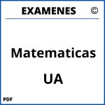 Examenes Matematicas UA