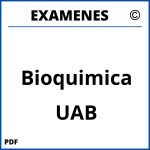 Examenes Bioquimica UAB