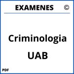 Examenes Criminologia UAB