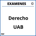 Examenes Derecho UAB