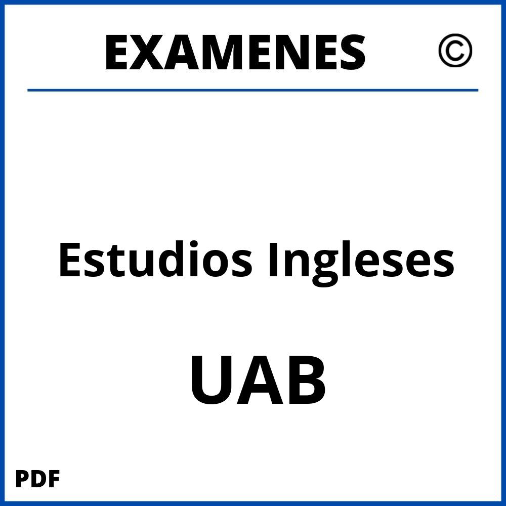 Examenes UAB Universidad Autonoma de Barcelona