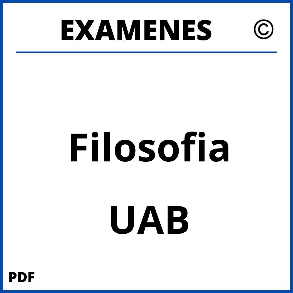 Examenes UAB Universidad Autonoma de Barcelona