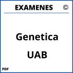 Examenes Genetica UAB