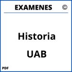 Examenes Historia UAB