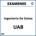 Examenes Ingenieria De Datos UAB
