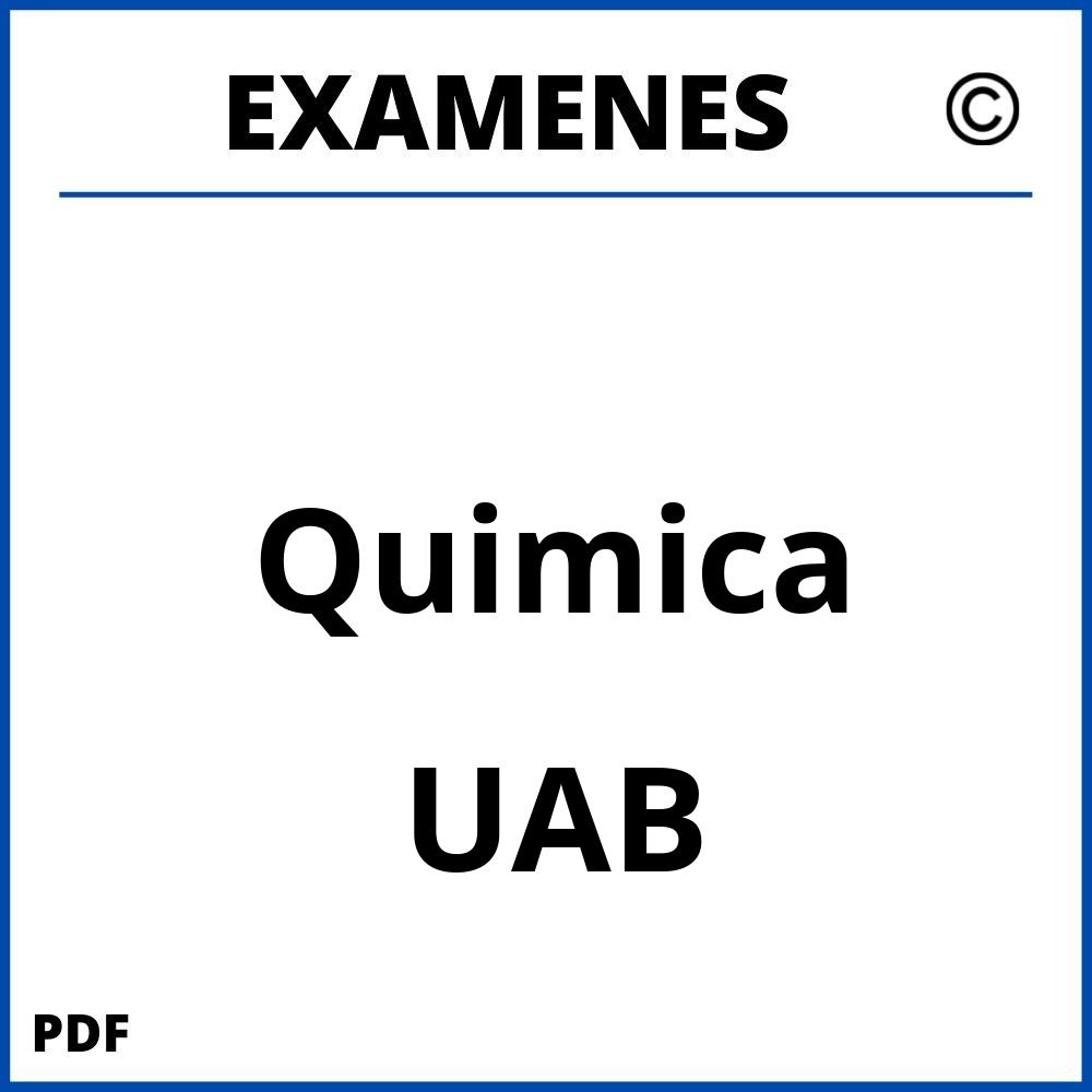 Examenes UAB Universidad Autonoma de Barcelona