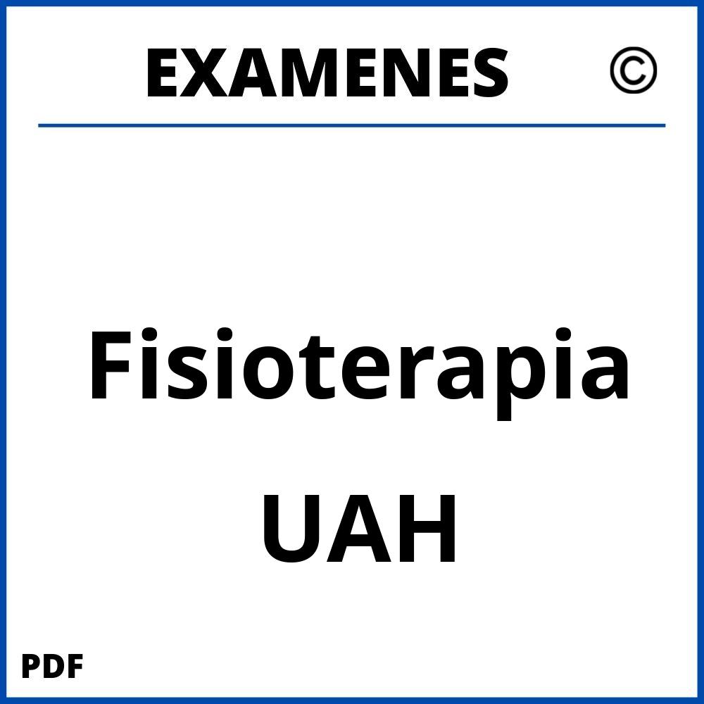 Examenes UAH Universidad de Alcala