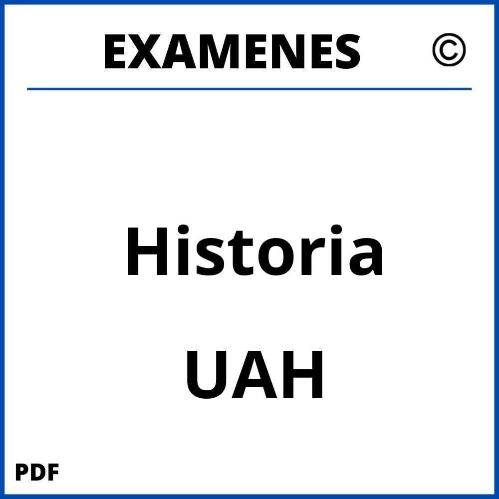 Examenes UAH Universidad de Alcala