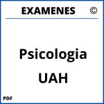 Examenes Psicologia UAH