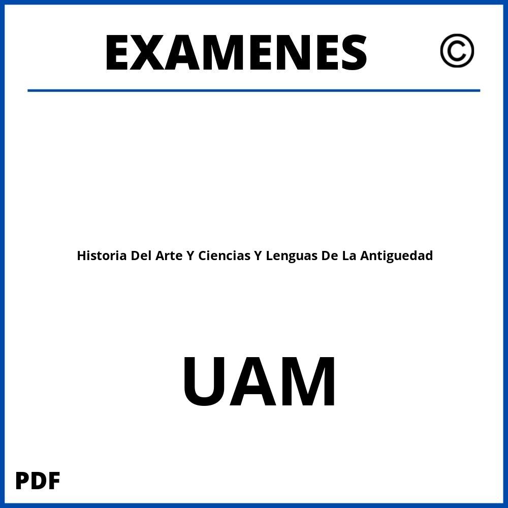 Examenes UAM Universidad Autonoma de Madrid