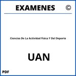 Examenes Ciencias De La Actividad Fisica Y Del Deporte UAN