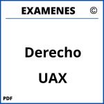 Examenes Derecho UAX