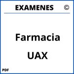 Examenes Farmacia UAX