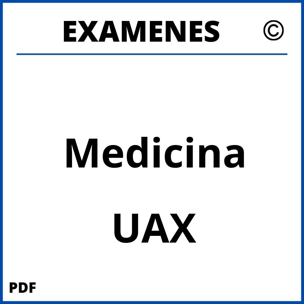 Examenes UAX Universidad Alfonso X El Sabio