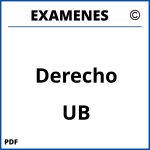 Examenes Derecho UB
