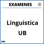Examenes Linguistica UB