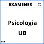 Examenes Psicologia UB