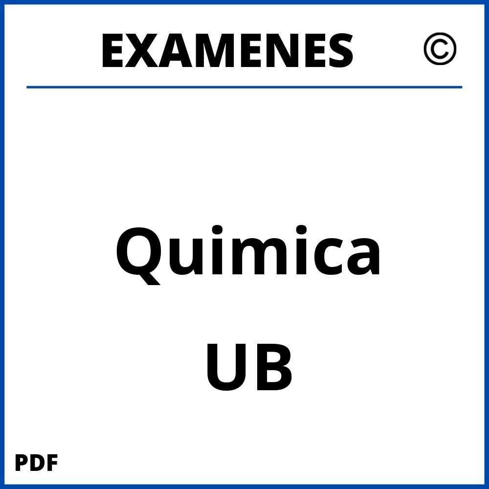 Examenes UB Universidad de Barcelona