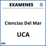 Examenes Ciencias Del Mar UCA