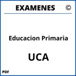 Examenes Educacion Primaria UCA