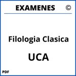 Examenes Filologia Clasica UCA