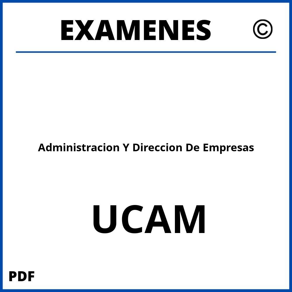 Examenes UCAM Universidad Catolica San Antonio de Murcia