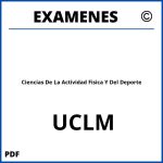 Examenes Ciencias De La Actividad Fisica Y Del Deporte UCLM