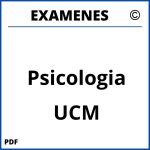 Examenes Psicologia UCM