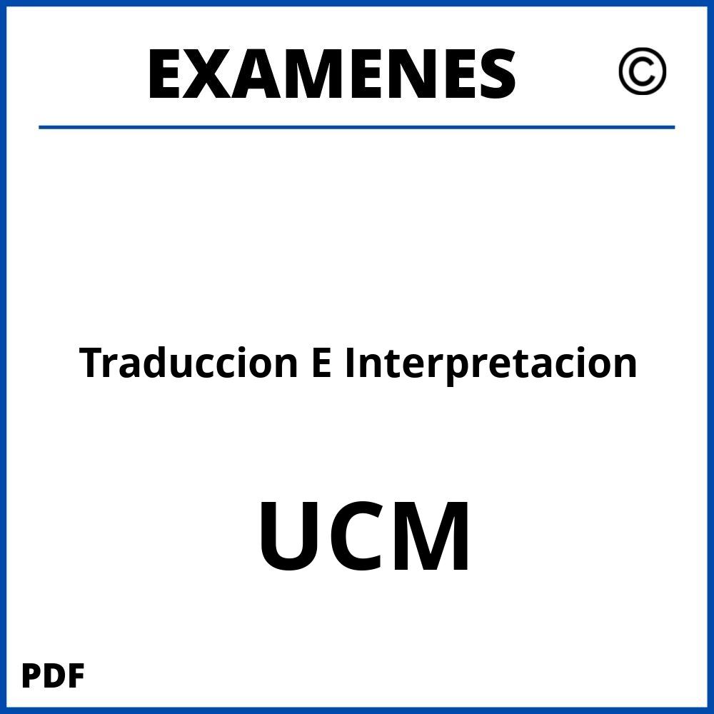 Examenes UCM Universidad Complutense de Madrid