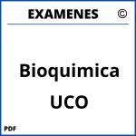 Examenes Bioquimica UCO