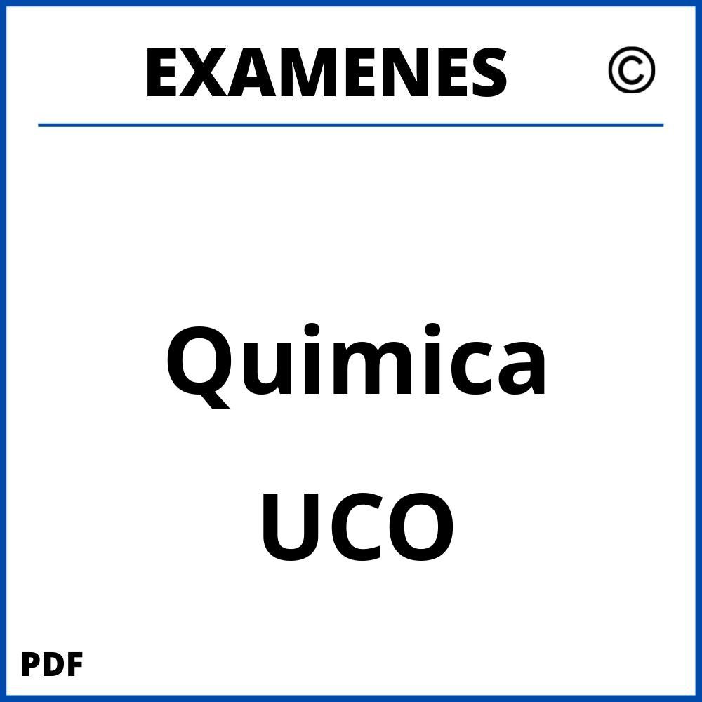 Examenes UCO Universidad de Cordoba