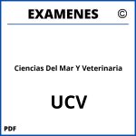 Examenes Ciencias Del Mar Y Veterinaria UCV