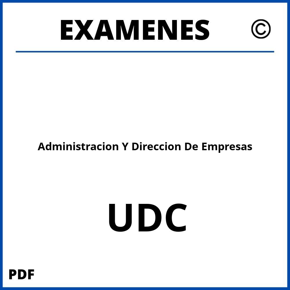 Examenes UDC Universidad de A Coruña