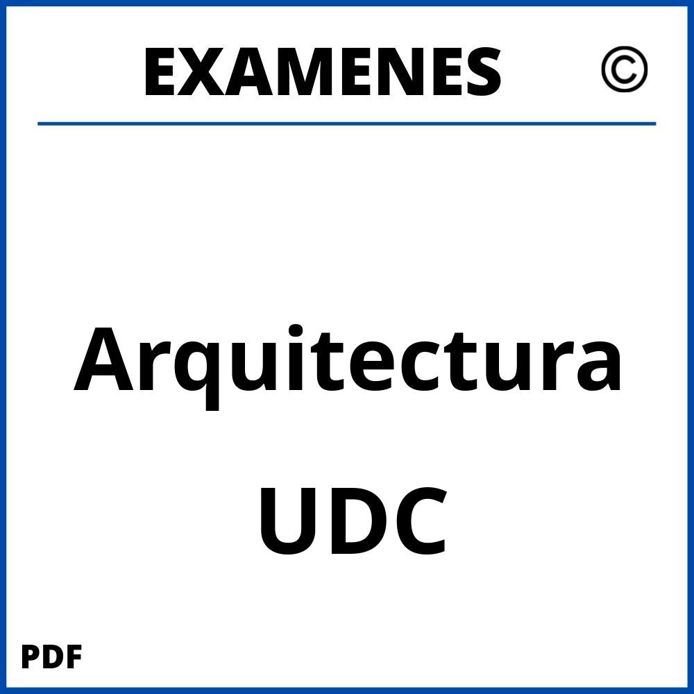 Examenes UDC Universidad de A Coruña