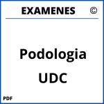 Examenes Podologia UDC