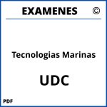 Examenes Tecnologias Marinas UDC