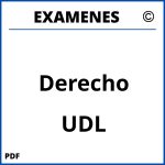 Examenes Derecho UDL