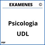 Examenes Psicologia UDL