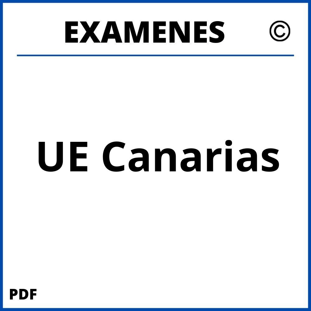 Examenes UE Universidad Europea de Canarias
