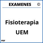 Examenes Fisioterapia UEM