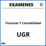 Examenes Finanzas Y Contabilidad UGR