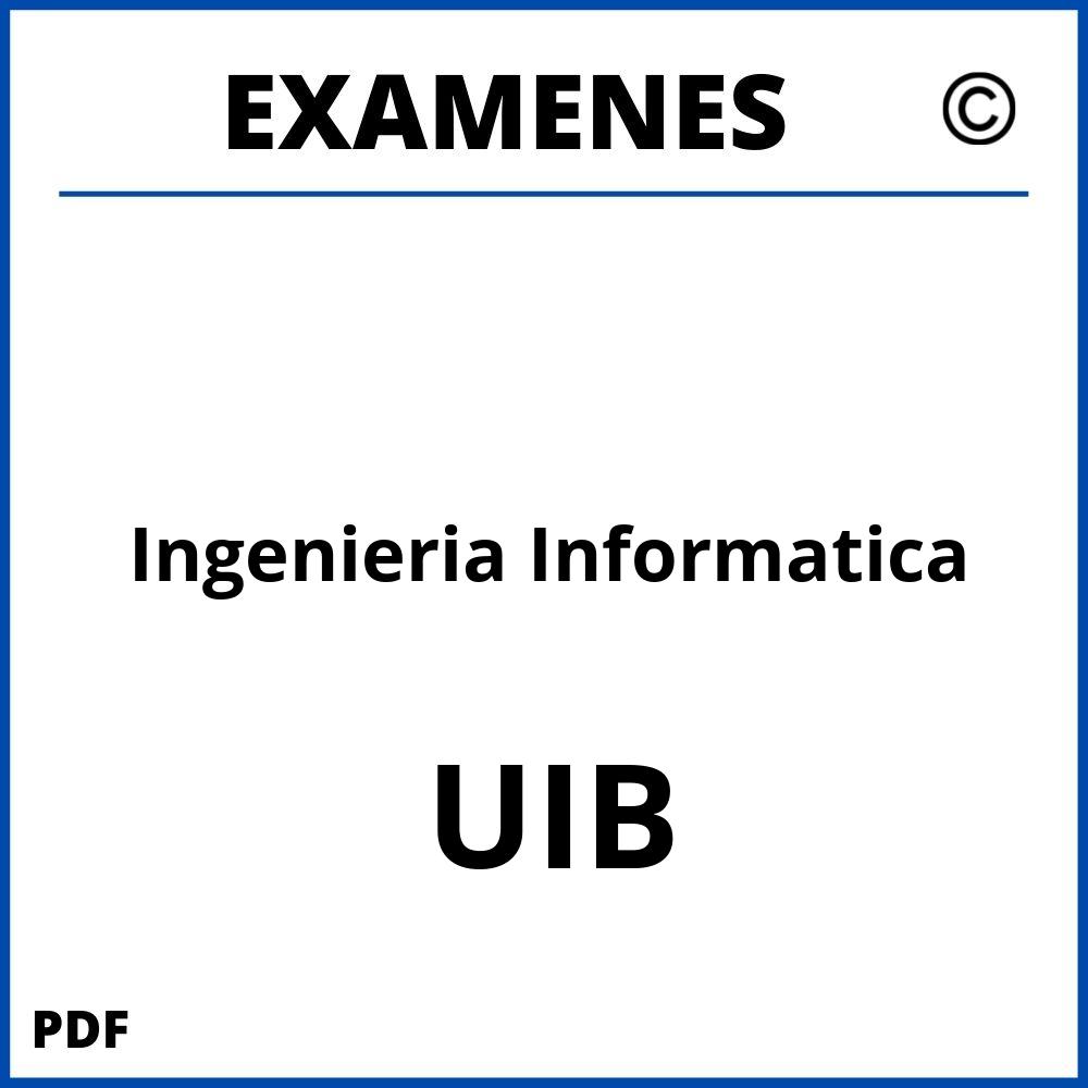 Examenes UIB Universidad de las Illes Balears