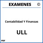 Examenes Contabilidad Y Finanzas ULL
