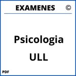 Examenes Psicologia ULL