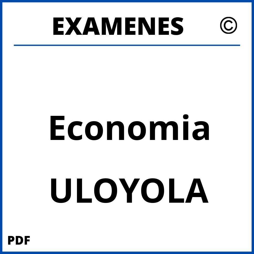 Examenes ULOYOLA Universidad Loyola